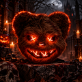 Creepy Bear Halloween Mask