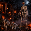 Skeleton Hellhound Decoration