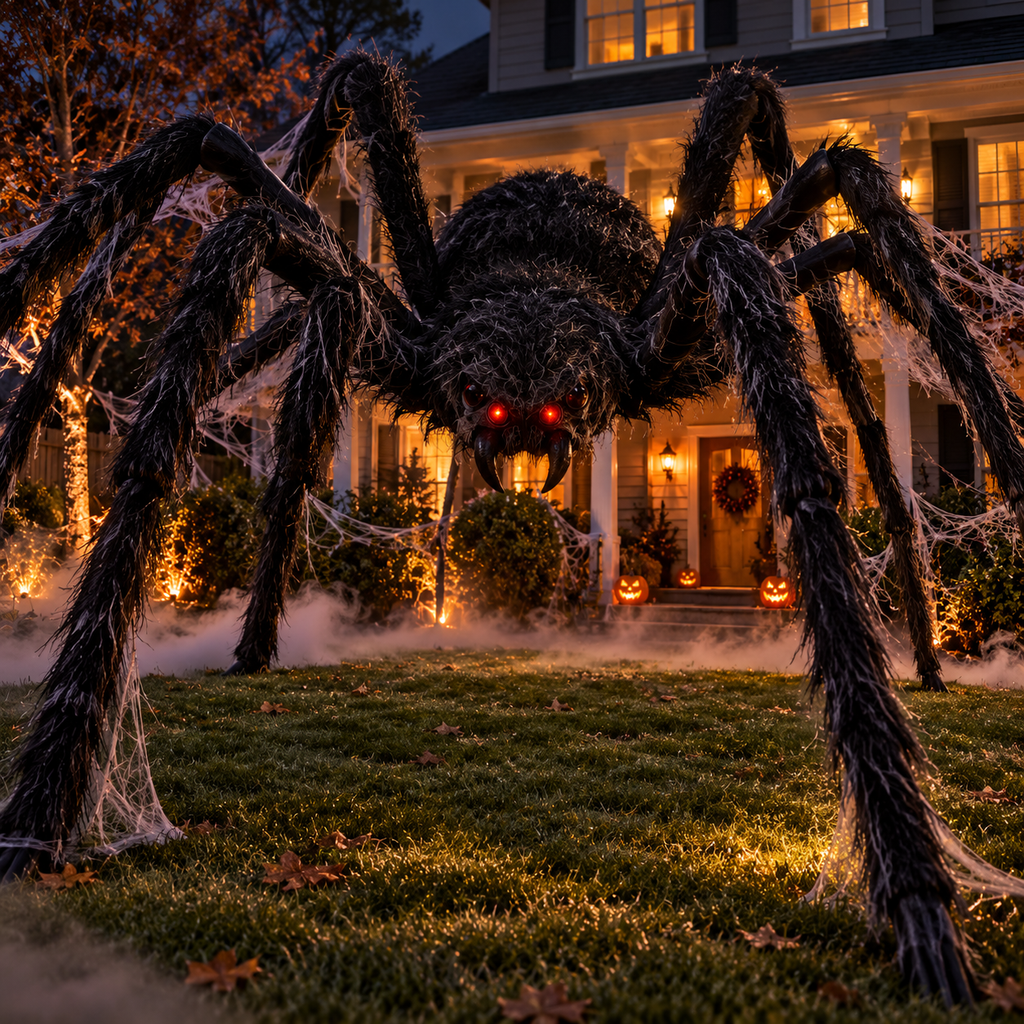 Giant Spider Halloween Decoration