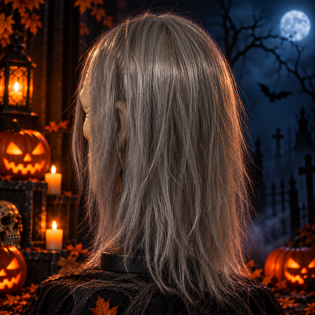 Haunted Witch Halloween Mask