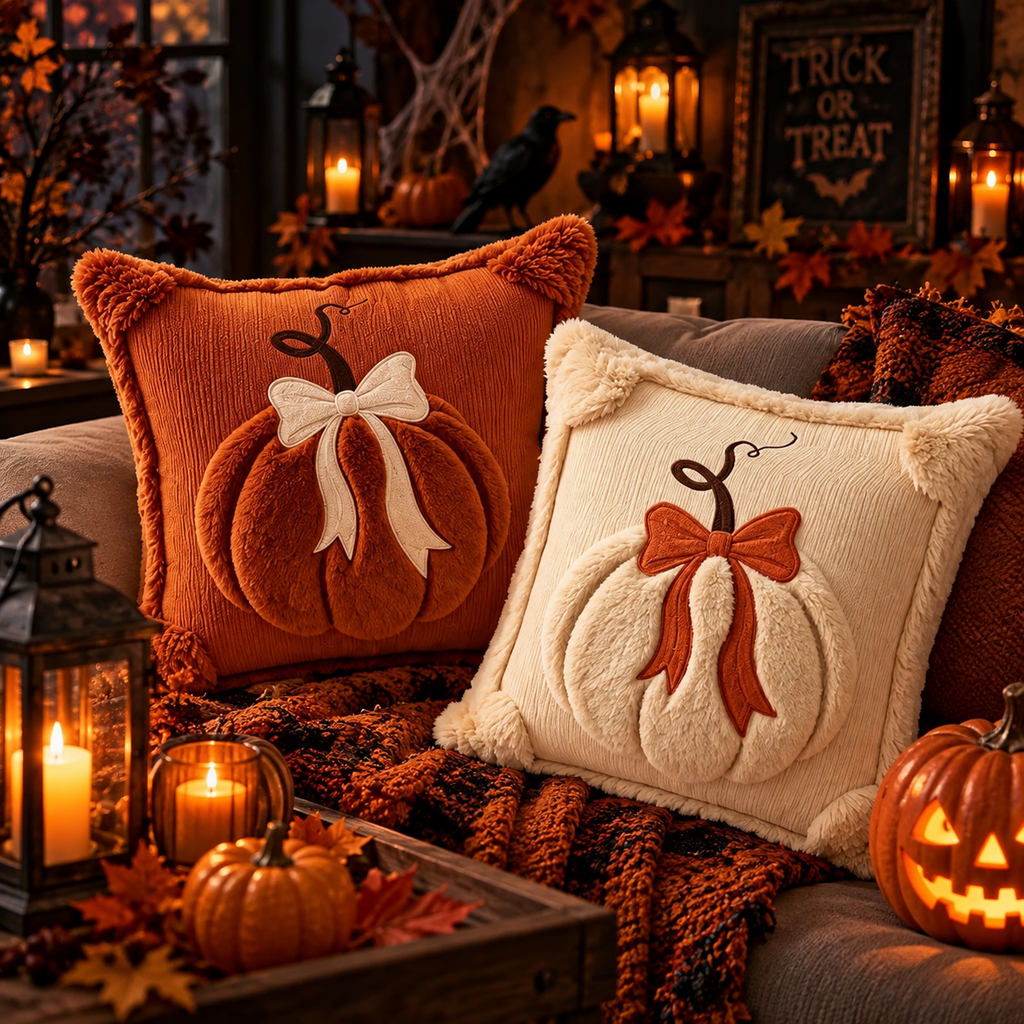 Pumpkin Halloween Pillow Covers