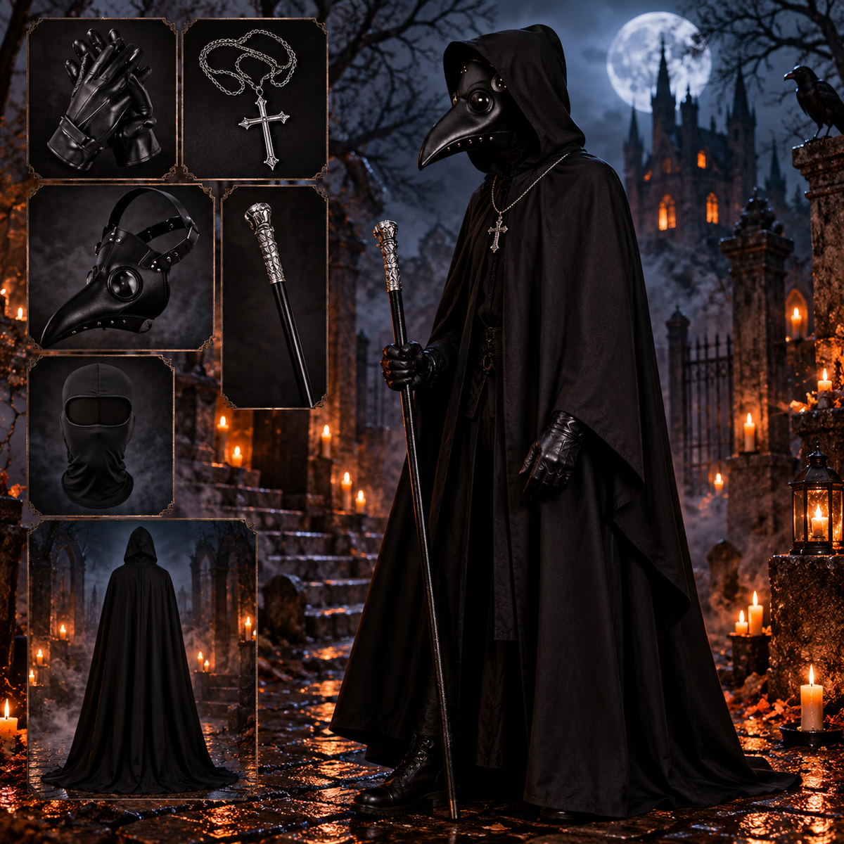 Plague Doctor Halloween Costume