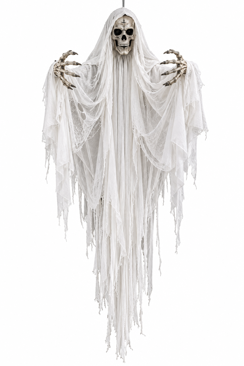 Hanging White Reaper Decoration