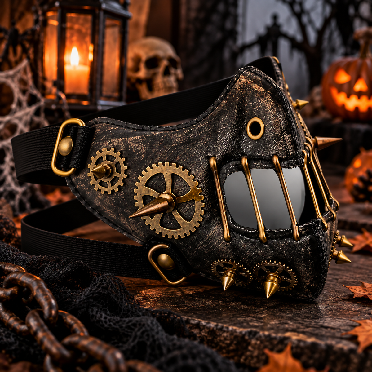 Steampunk Horror Halloween Mask