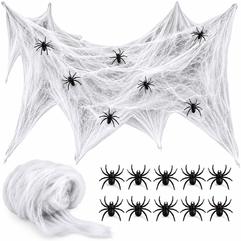 Giant Spider Web Decoration