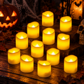 Flameless LED Halloween Candles