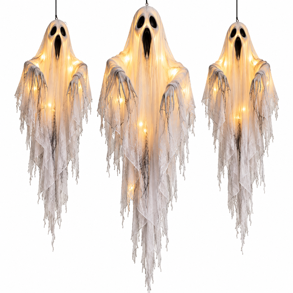 Mini LED Hanging Ghosts
