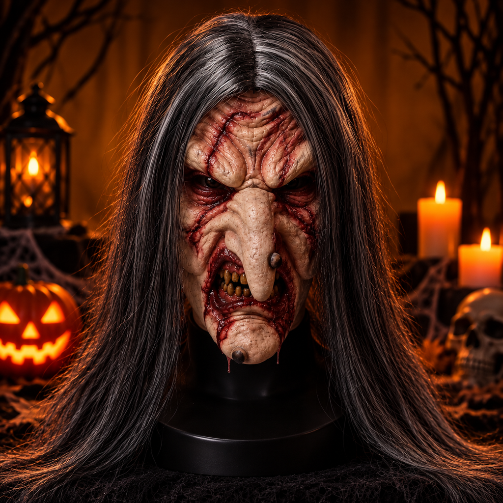 Wicked Witch Halloween Mask