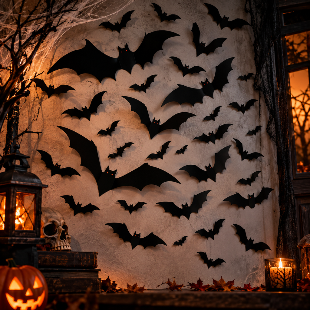 Halloween Bat Wall Stickers