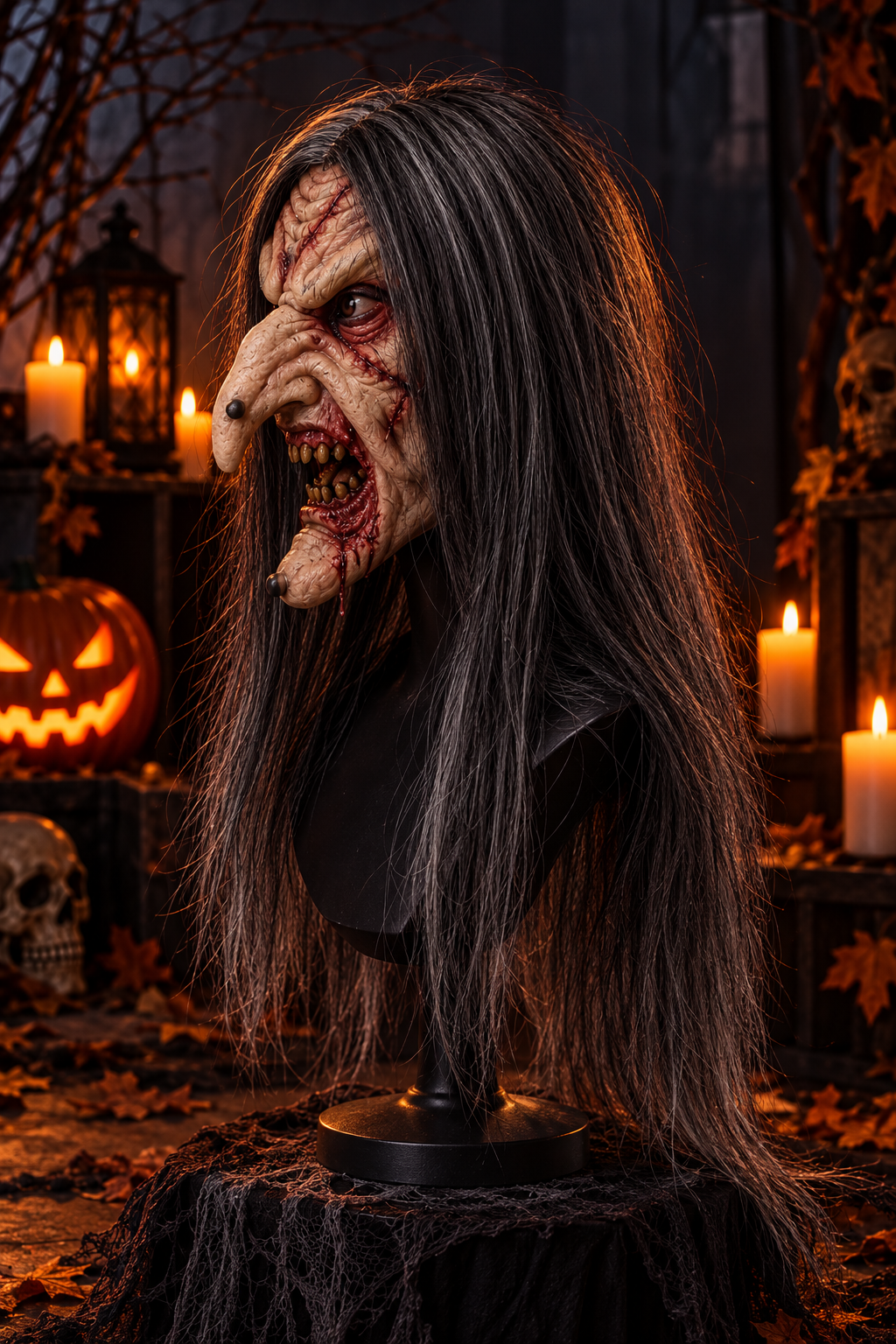 Wicked Witch Halloween Mask