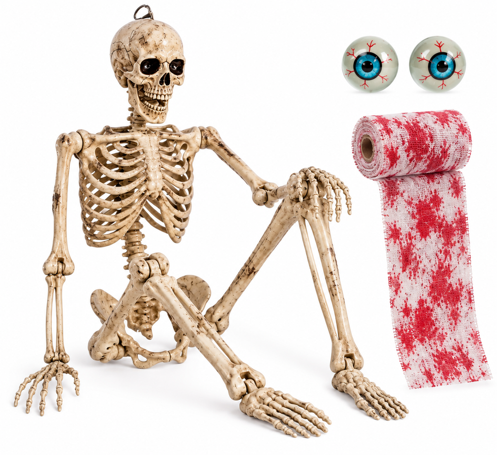 Haunted Skeleton Halloween Decoration