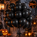Black Halloween Balloons