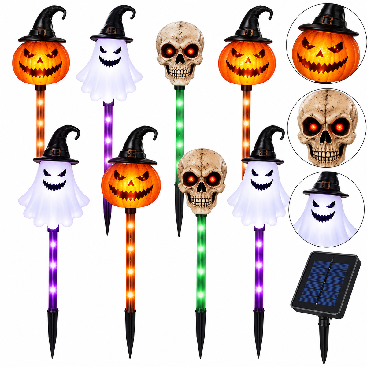 Solar Halloween Garden Lights