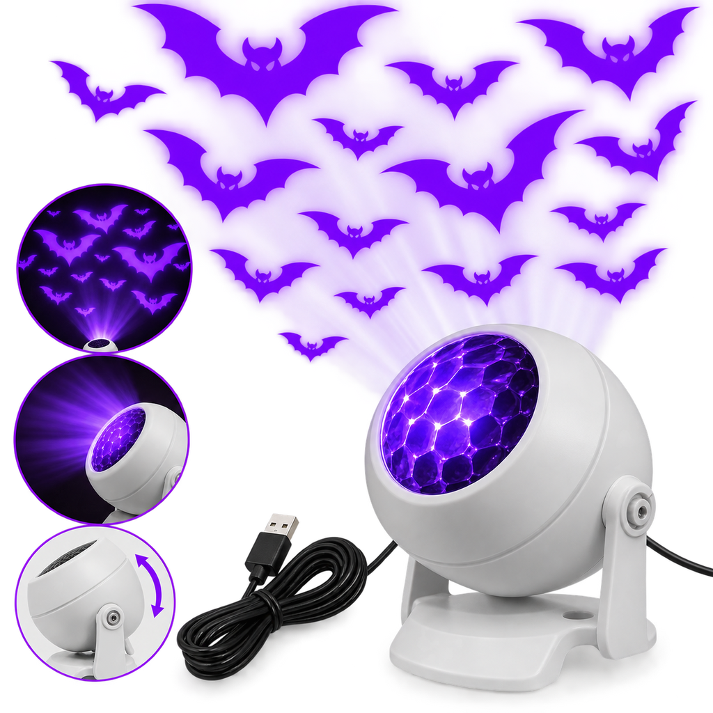 Halloween Bat Projector