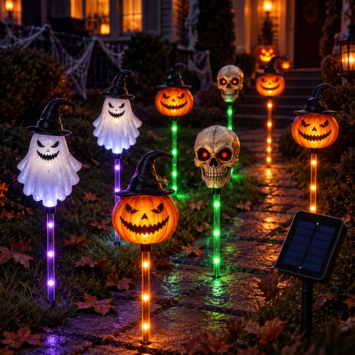 Solar Halloween Garden Lights