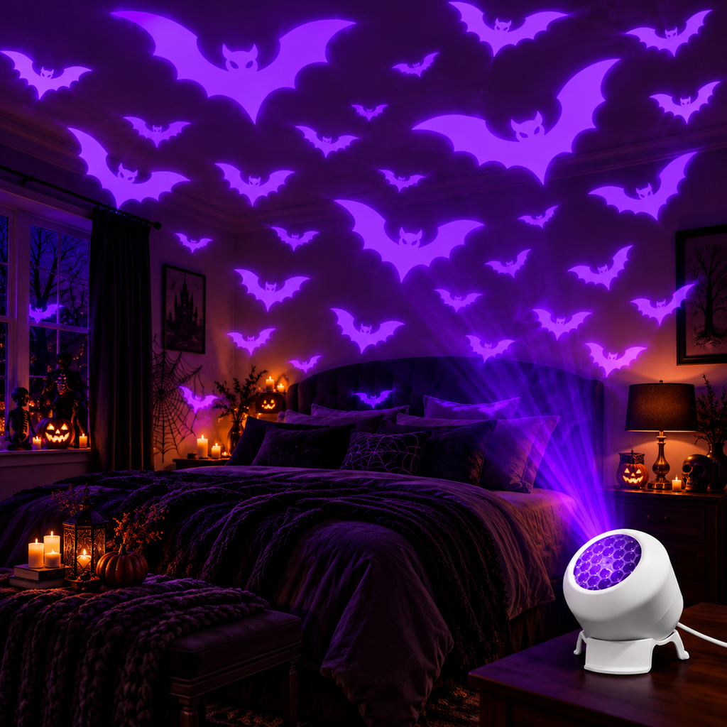 Halloween Bat Projector