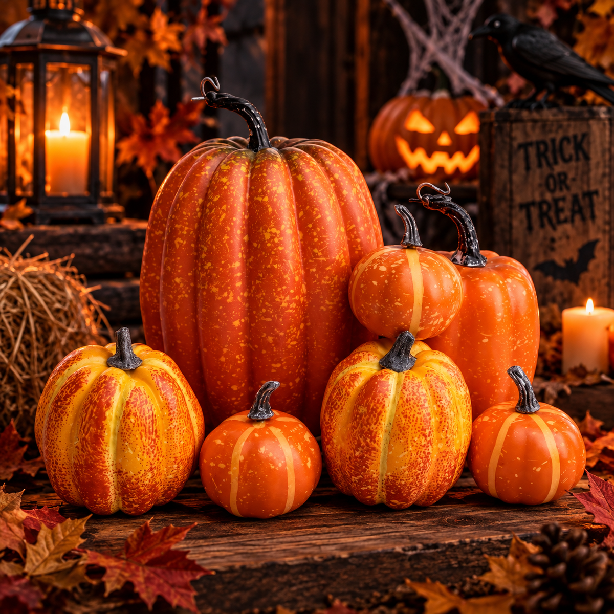 Halloween Decorative Pumpkins